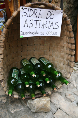 Sidra de Asturias, apple cider
